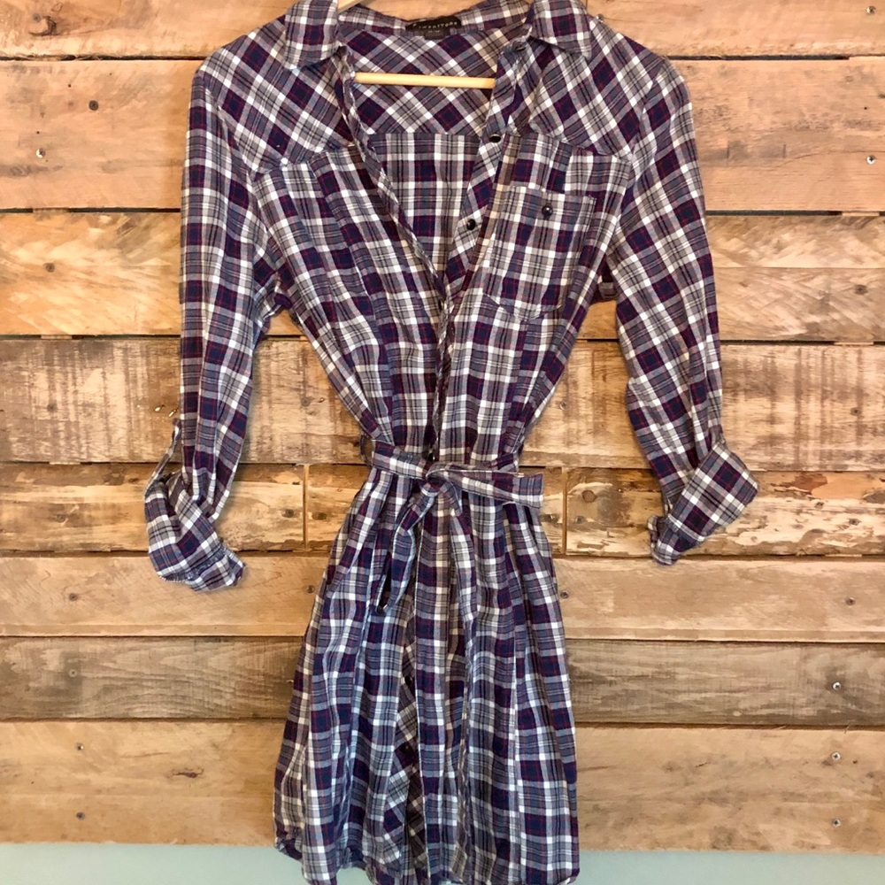 Forever 21 Short Flannel Dress